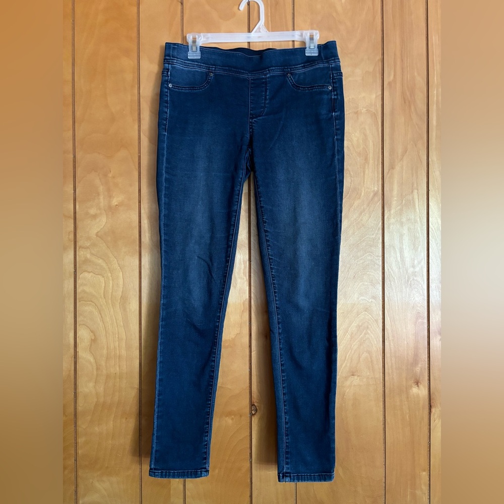Pre-owned women’s Calvin Klein Jeans/jeggings in indigo blue-Size W26.